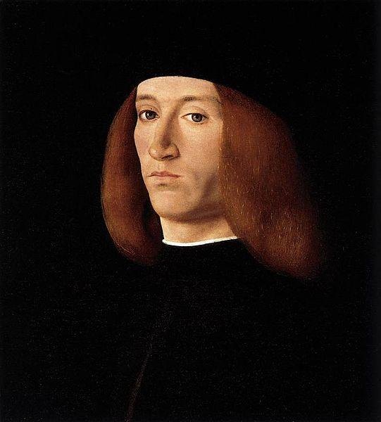 Andrea Solario Portrait of a Young Man after oil painting image